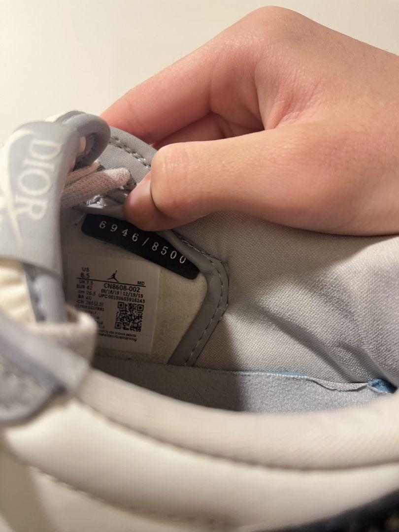 DiorJordan　26.5センチ