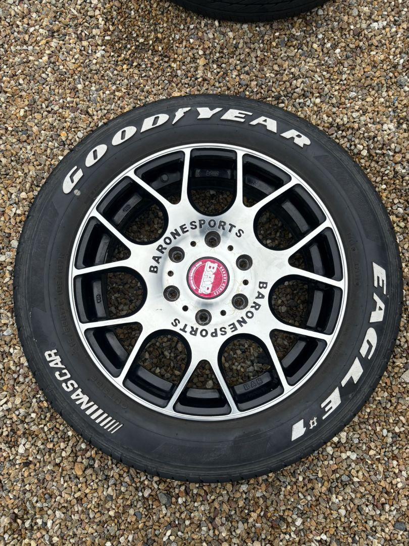 ファブレス　BARONESPORTS 17インチ ホイールセット　ハイエース