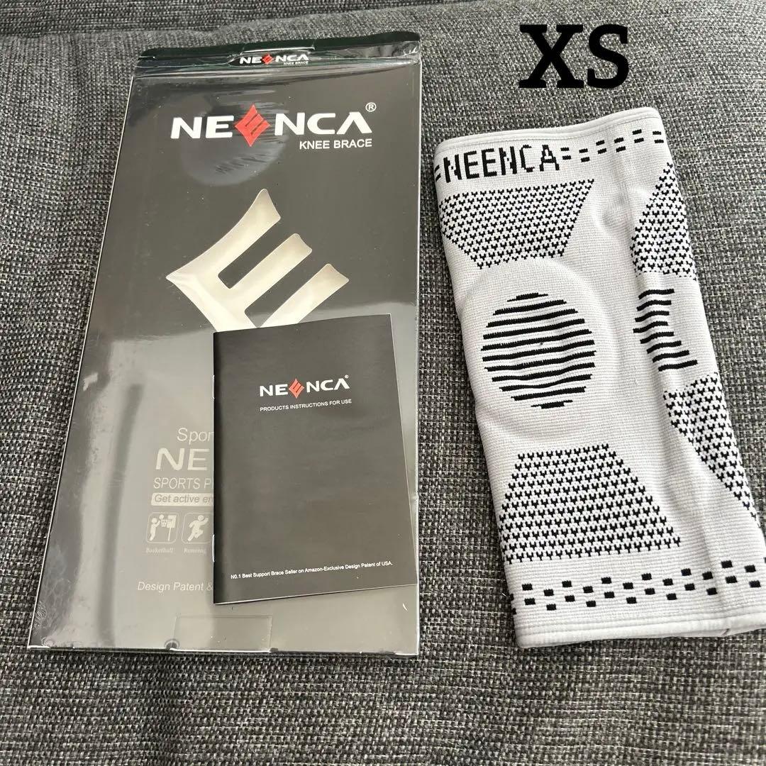 NEENCA 膝サポーター ひざ専用 左右兼用 XS グレー 1,210円
