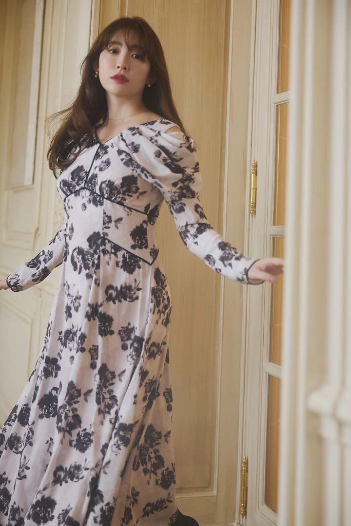ワンピース Winter Rose Dress herlipto