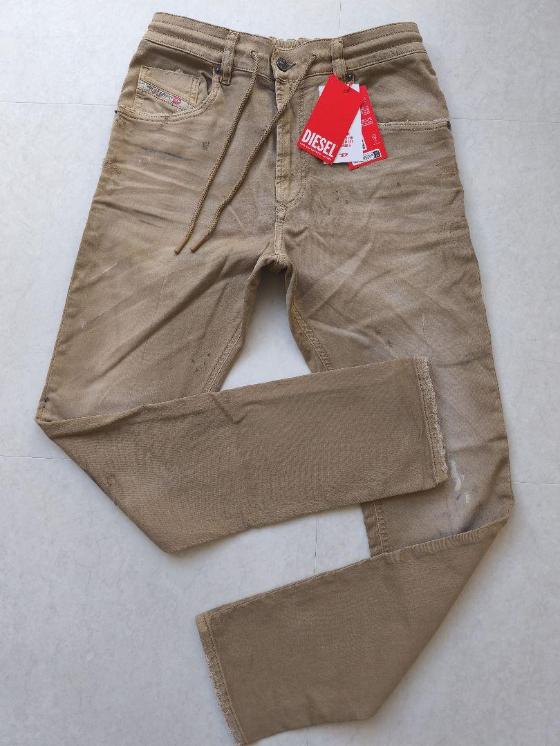 極美品 ディーゼル Ｗ２８ ジョグ デニム KROOLEY JOGG 068LW