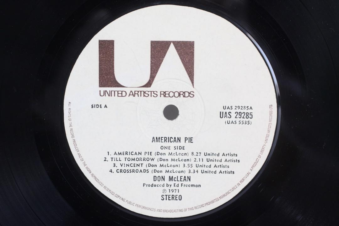 Don McLean American Pie Stereo UK版