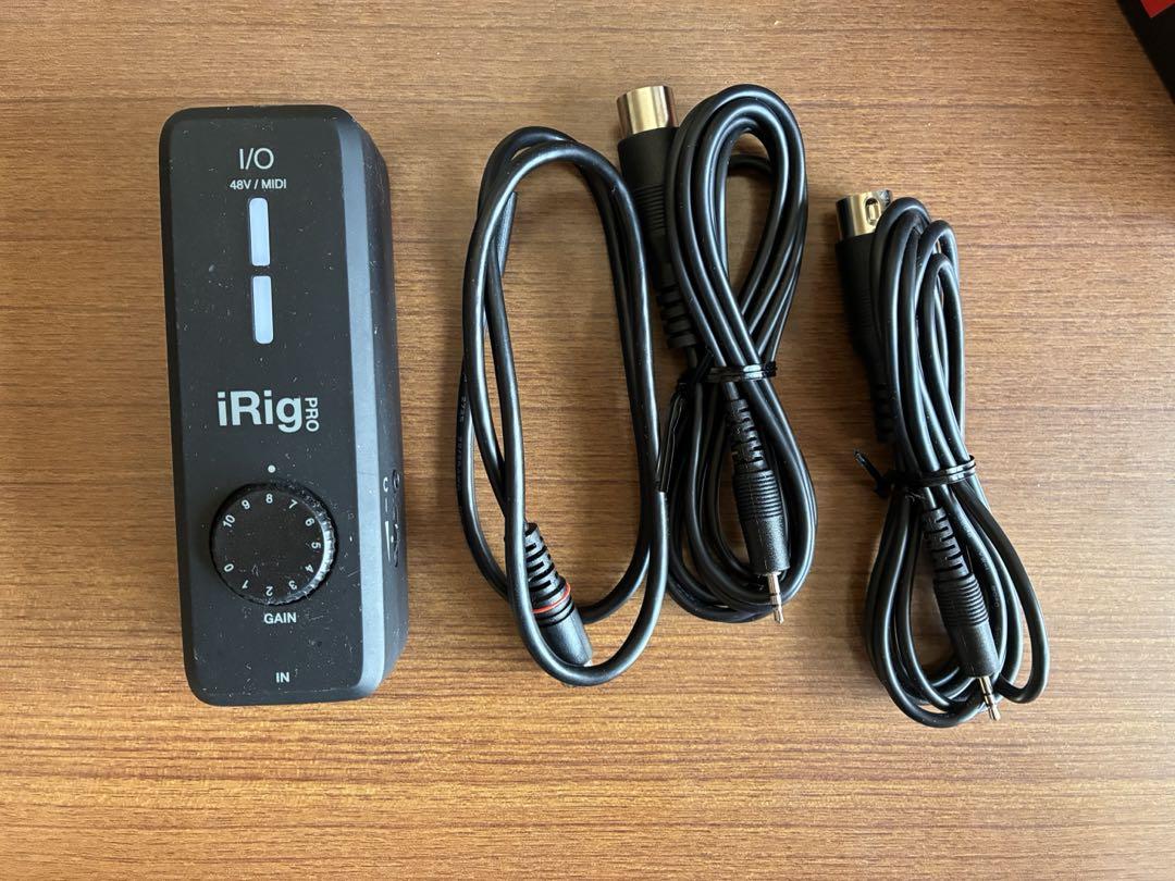 【msmさん専用】iRig Pro I/O ポータブルオーディオインターフェイス