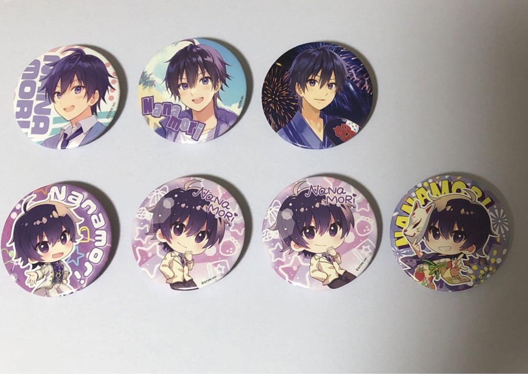 新品★すとぷり★ななもり。★すとめも7★缶バッジ★5点セット ななもりセット すとぷり 缶バッジ すとめも7 すとめも8 グッズ