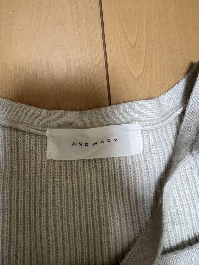 トップス andmary Carol ribbon tops
