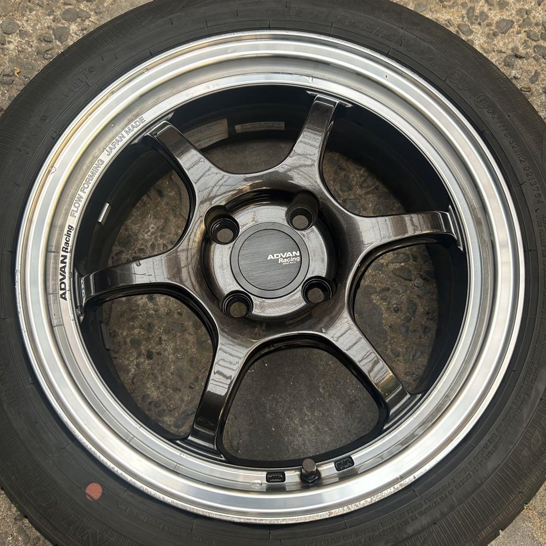 ヨコハマアドバンレーシング RG-D2 タイヤ付 ナットセット 画像4