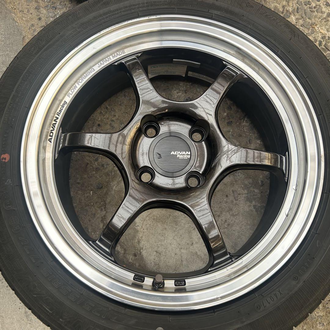 ヨコハマアドバンレーシング RG-D2 タイヤ付 ナットセット 画像5