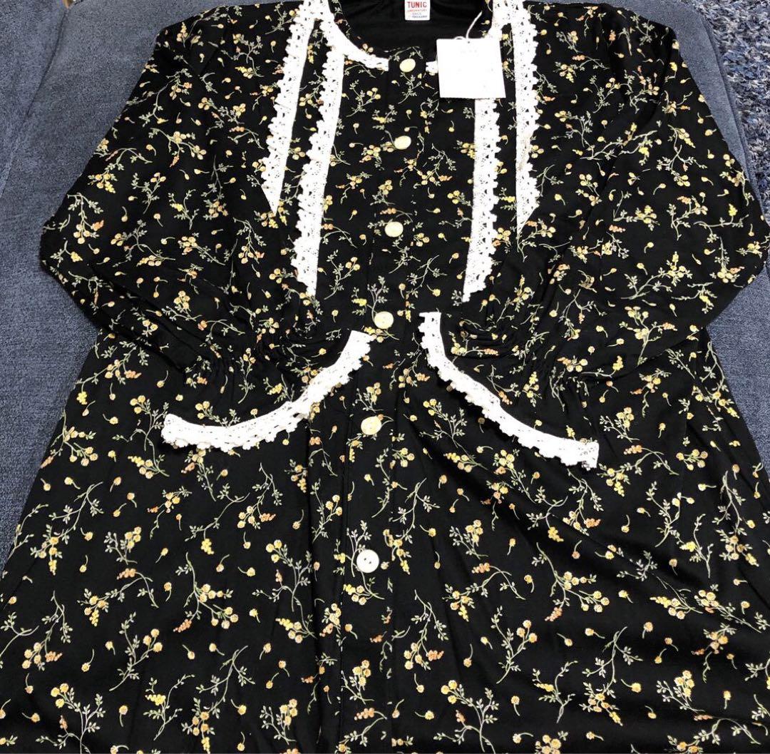 コリアグランドセール 2025 tunic⭐️鴨居羊子 花柄 メルカリ - セットアップ パジャマ レース ルームウェア・パジャマ