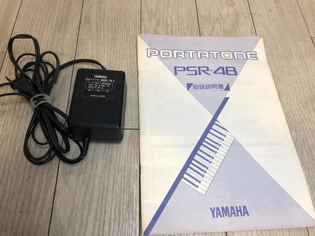 YAMAHA ヤマハ PSR-48 電子ピアノ ポータトーン 61鍵