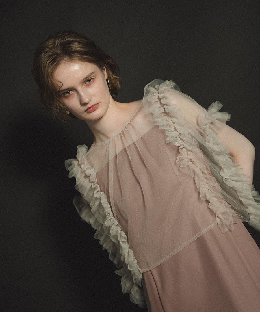 ★新品タグ付き★et.UNiVER Frill big shiape setup ★新品タグ付き★et.UNiVER Frill big shiape setup