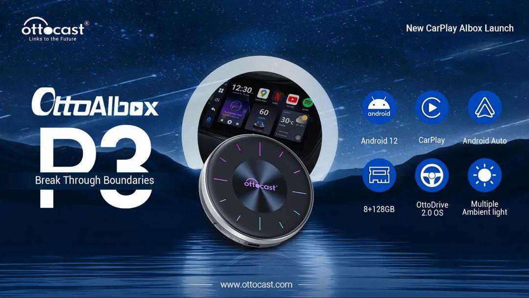 新品未開封オットキャスト Ottocast OttoAibox P3