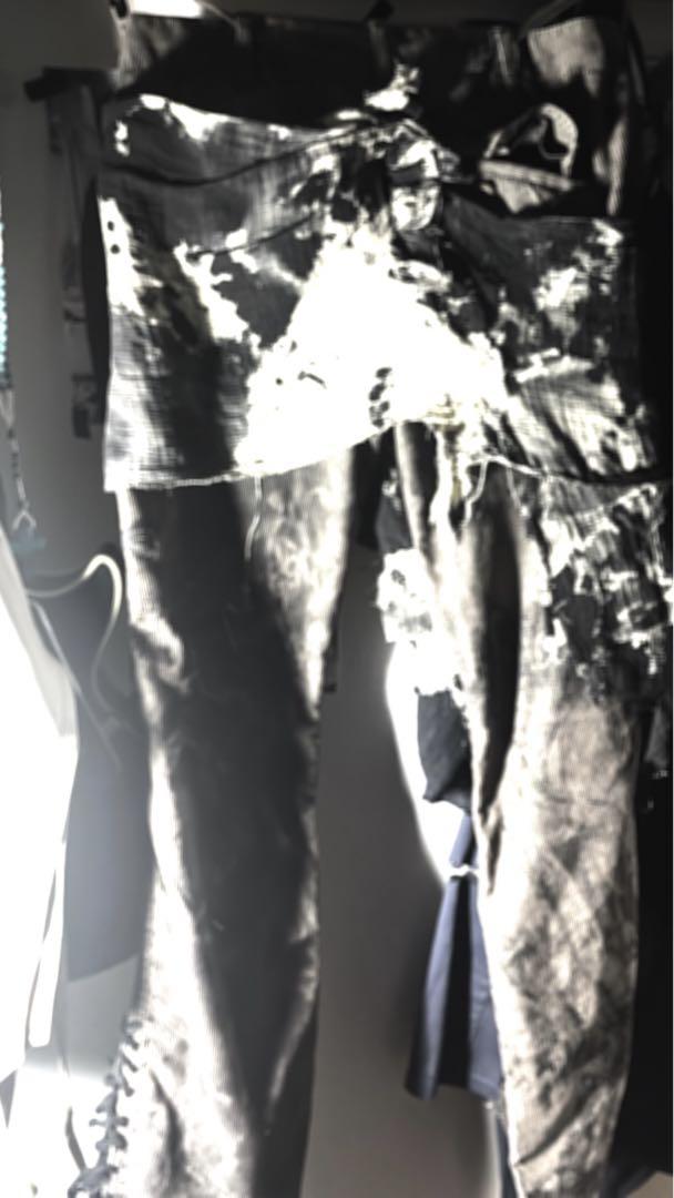 個人装備 flare skirt pants