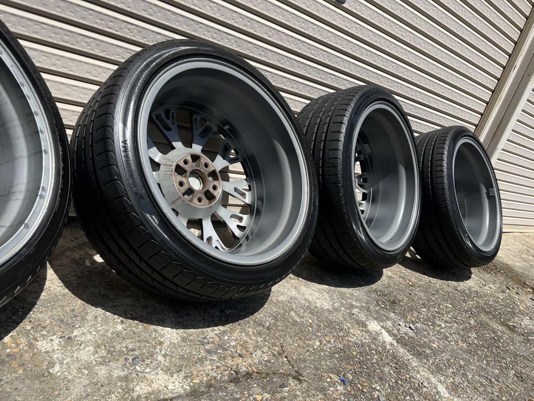 WRX19インチ純正ホイール&ヨコハマタイヤ（V105 S）4本セット