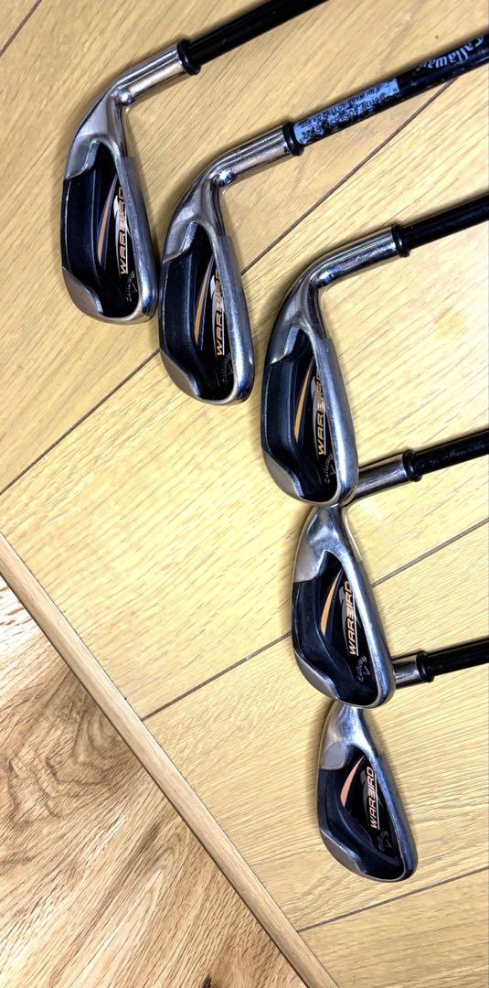 Callaway WARBIRD メンズアイアン5本セット【5.6.7.8.9】