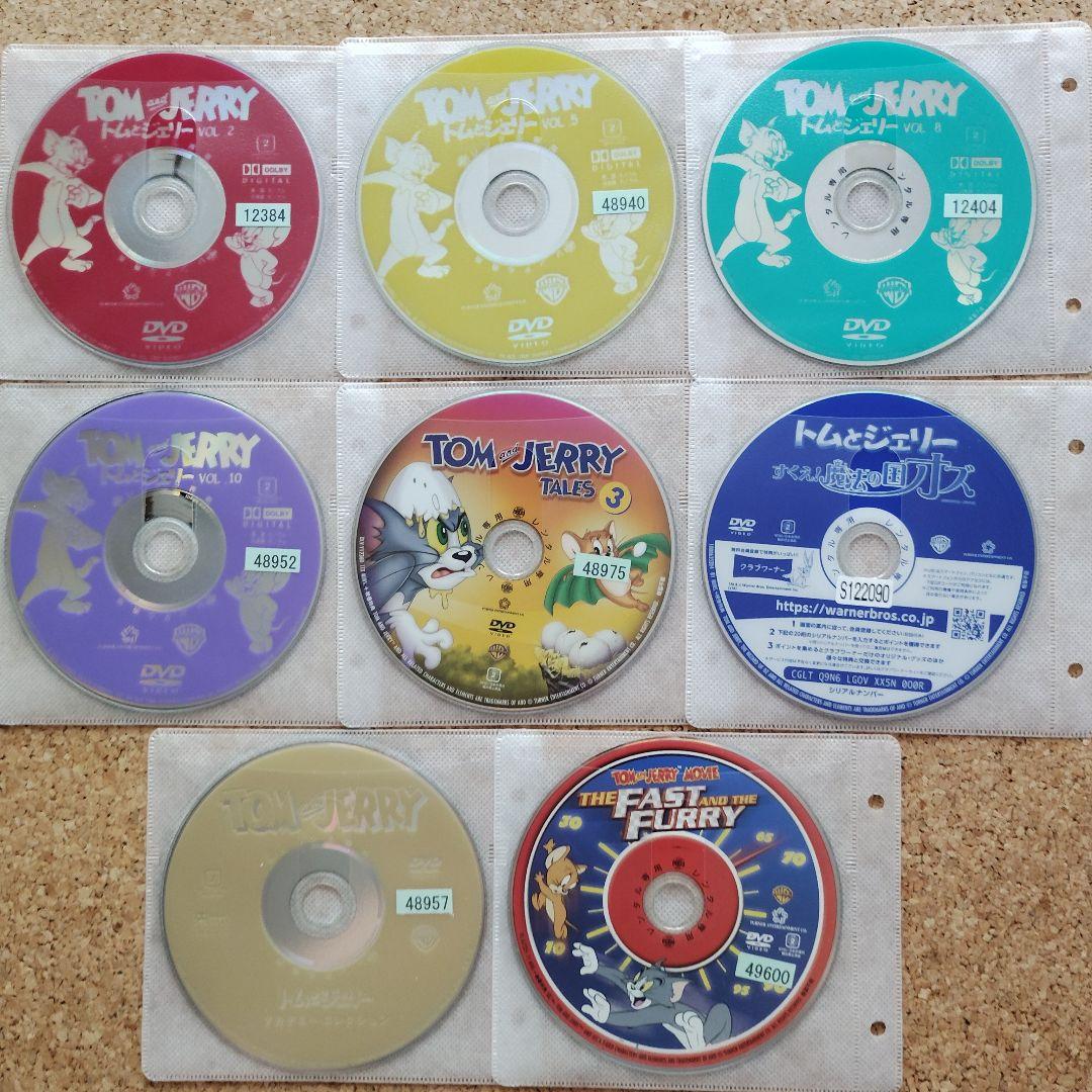 トムとジェリー 16枚セット レンタル落ちDVD - メルカリ