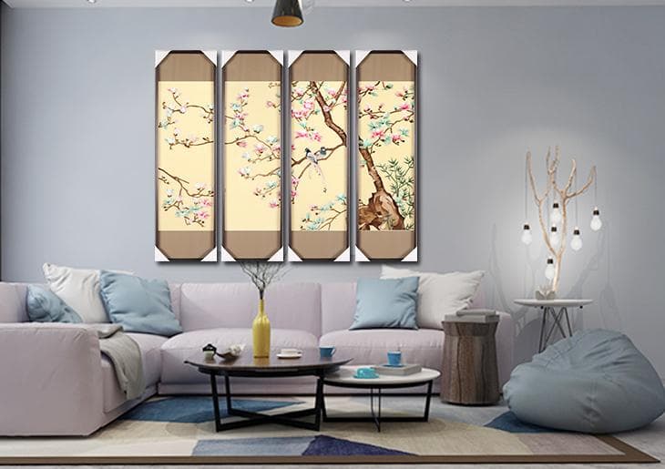 当季大流行 蘇刺繍手作り絵画マグノリア鳥手作りギフト古風中国リビングルーム その他 Revuemusicaleoicrm Org