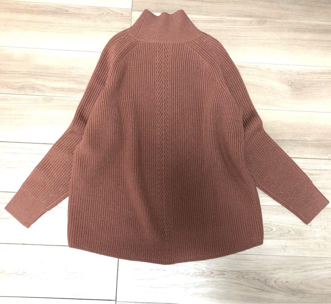 未使用級　セオリーリュクス　オーバーサイズ　ウール　ニット　ブラウン　38 FALL 2022 COLLECTION -OCTOBER- | Theory luxe（セオリー