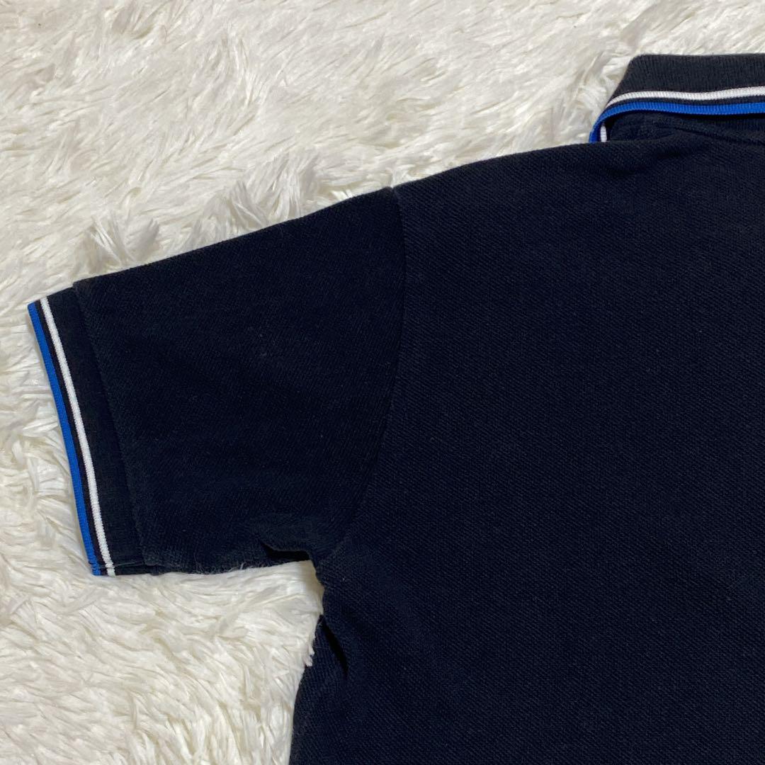 【大人気】FRED PERRYフレッドペリー　ロゴ刺繍ブラックM