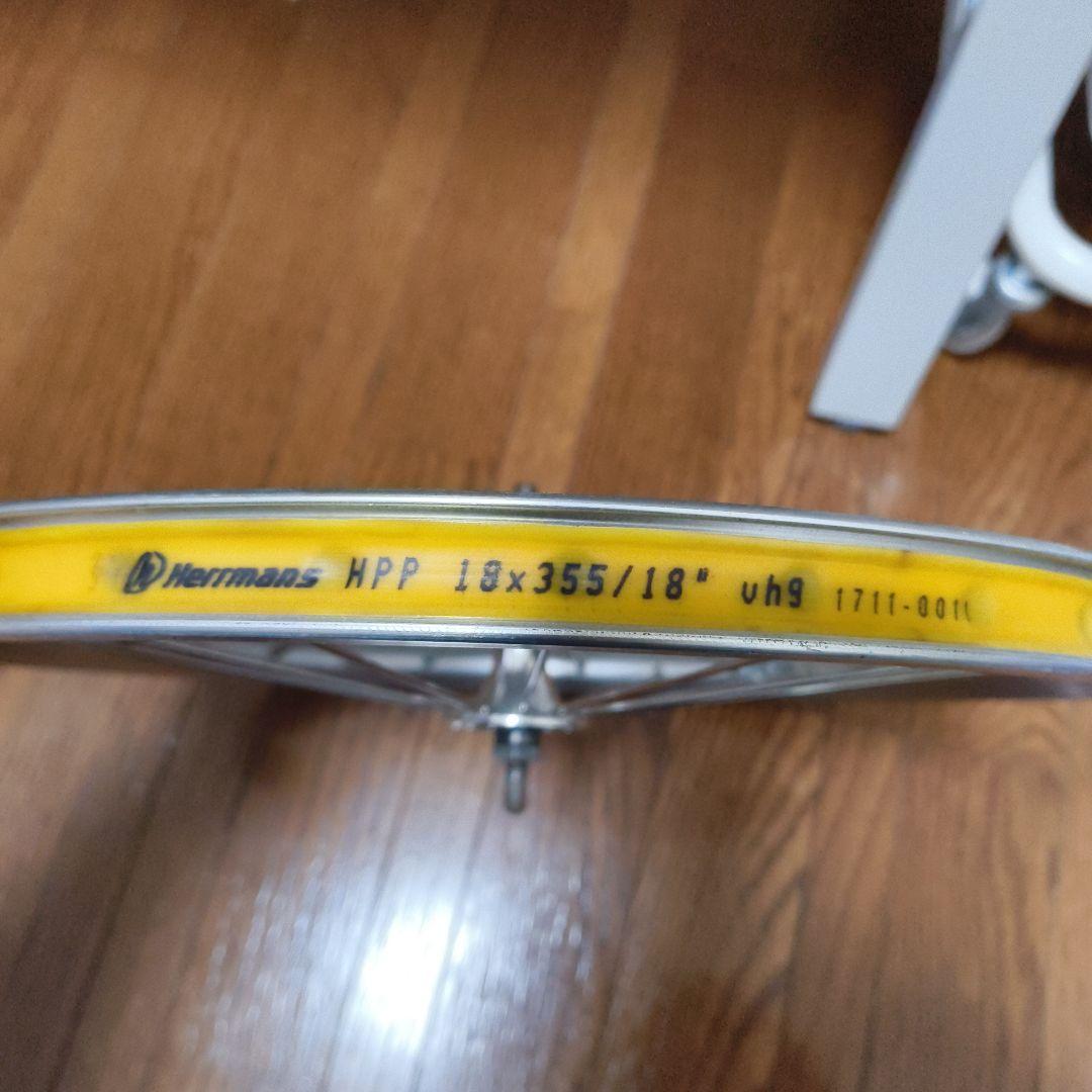 ブロンプトン　フロントホイール