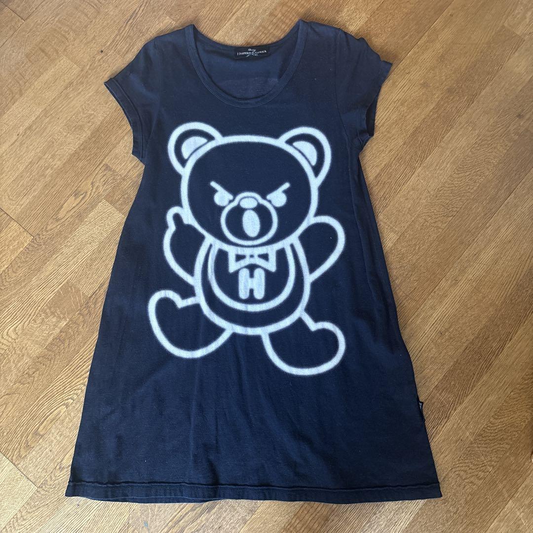 HYSTERIC GLAMOUR プリント柄チュニック 半袖 HYSTERIC GLAMOUR プリント柄チュニック 半袖 - メルカリ