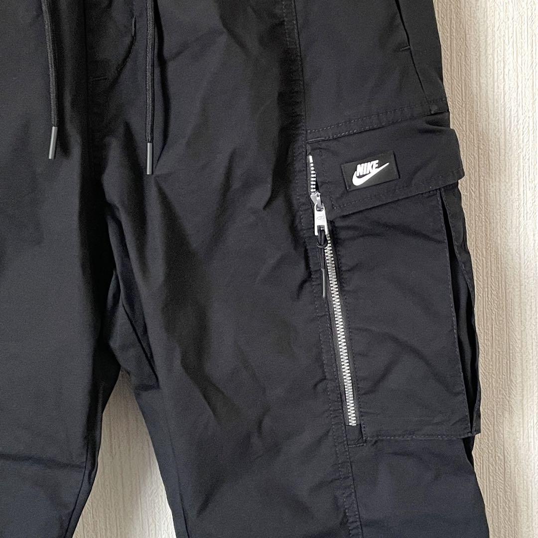 【NIKE】 ナイキ カーゴパンツ イージーパンツ ブラック M