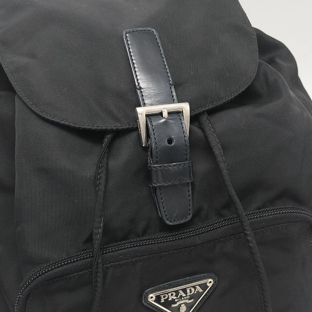 極美品✨プラダ　リュック　バックパック　ブラック　ヴィンテージ
