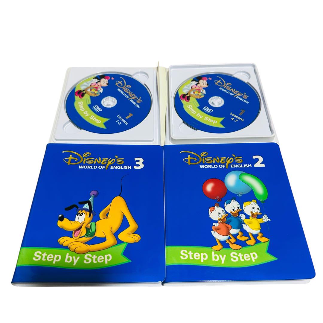M*a様 ディズニー英語システム　DVD20枚セット　ステップバイステップ　レッ