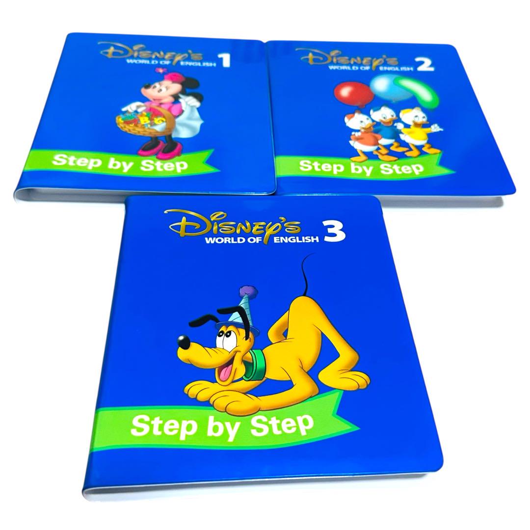 M*a様 ディズニー英語システム　DVD20枚セット　ステップバイステップ　レッ