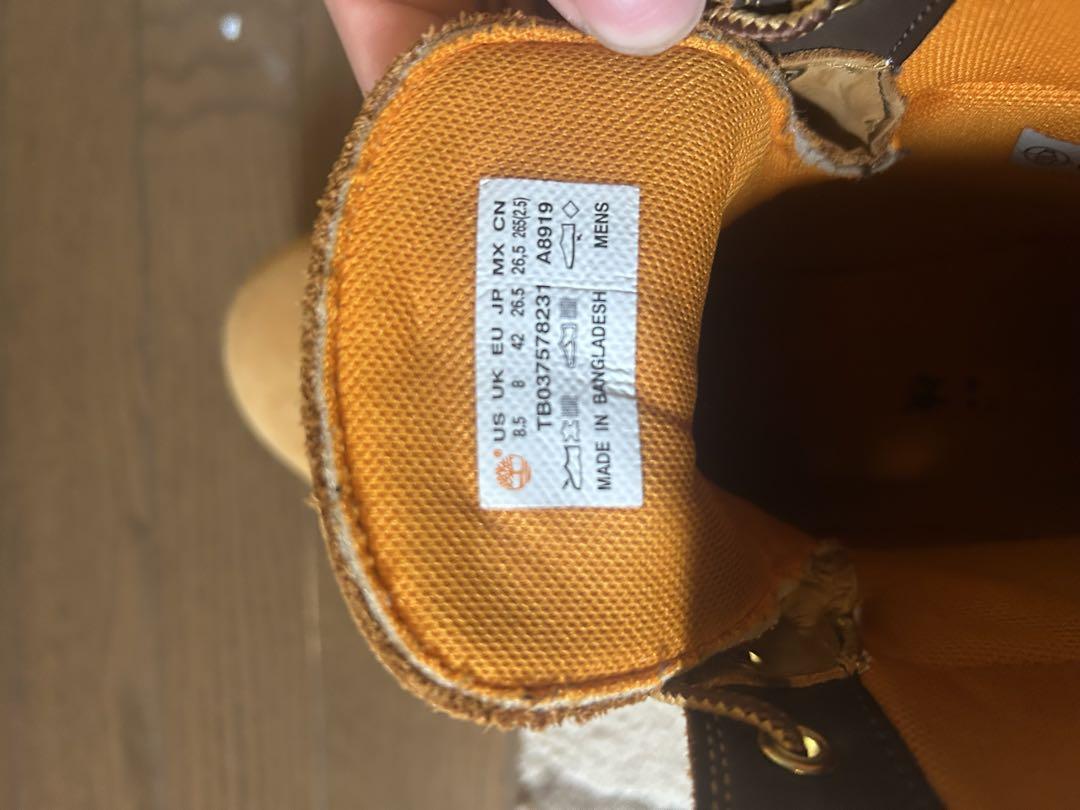 Timberland アルバーン6インチレースアップウォータープルーフブーツ