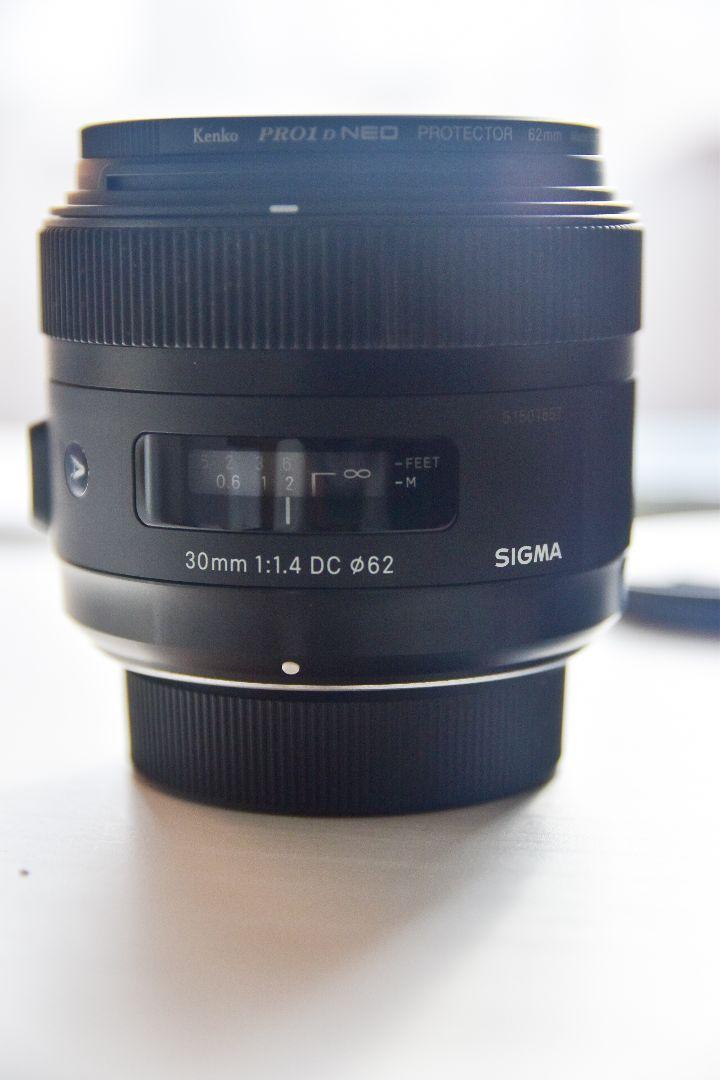 ャップレン SIGMA ニコン DC HSM Art hIZ4U-m48767253056 単焦点レンズ 30mm F1.4 ⓒてになりま