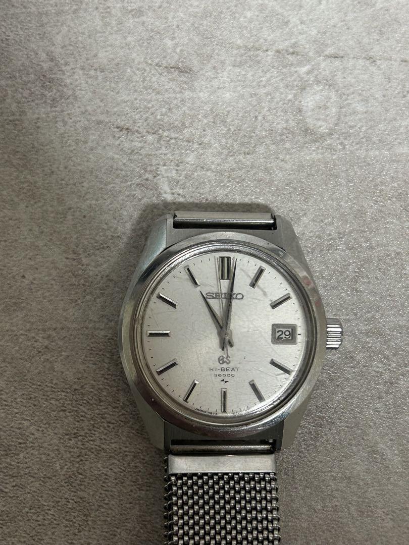 Grand Seiko hi beat 36000 GS 自動巻き時計