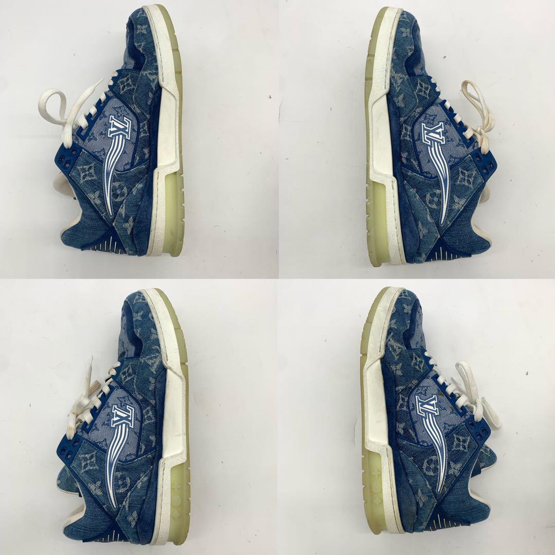 美品　ルイヴィトン　ハイカットスニーカー 　LV　トレイナーライン モノグラム