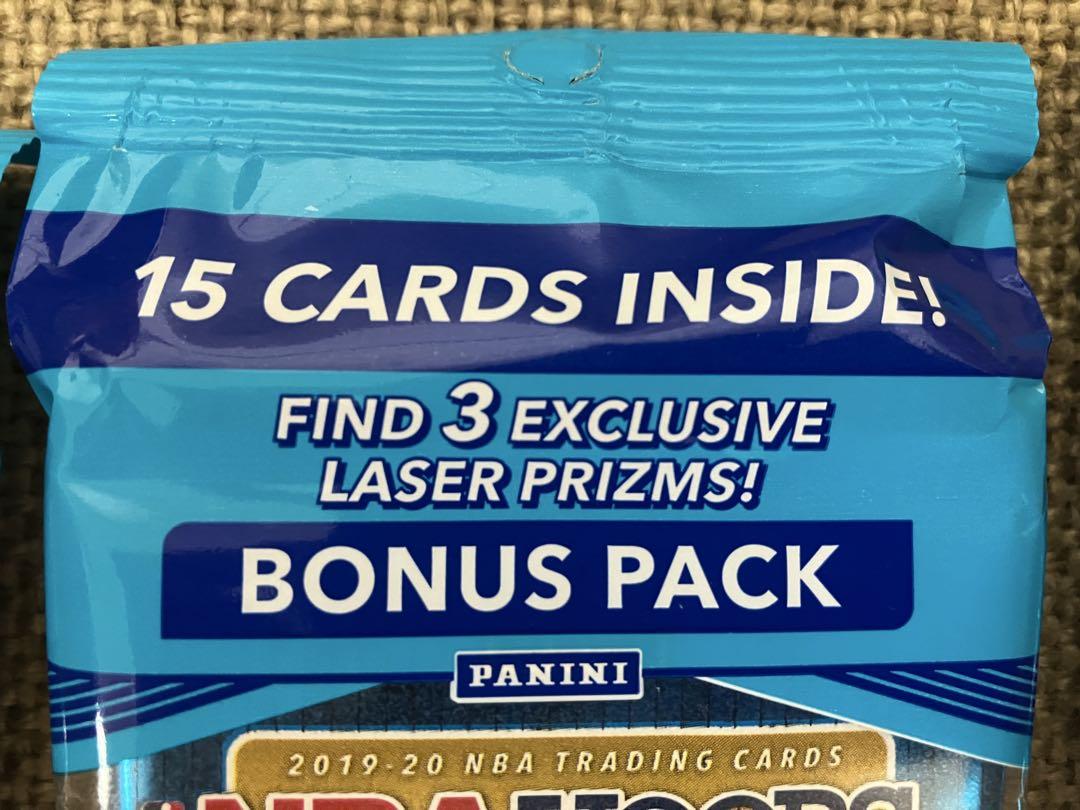 2019-20 Panini NBA Hoops Premium 3パック