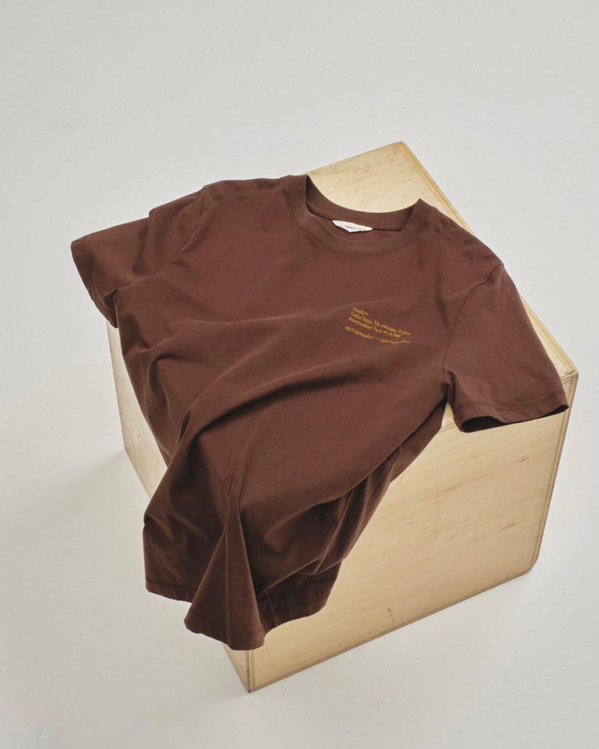 TODAYFUL TDFL' Useful T-shirts チョコ　ブラウン