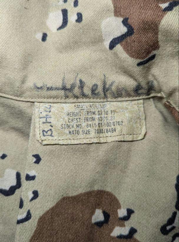 [米軍実物] チョコチップカモ US ARMY デザートカモ 古着 6C DCU
