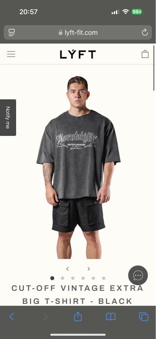 LYFT CUT-OFF VINTAGE EXTRA T-SHIRT