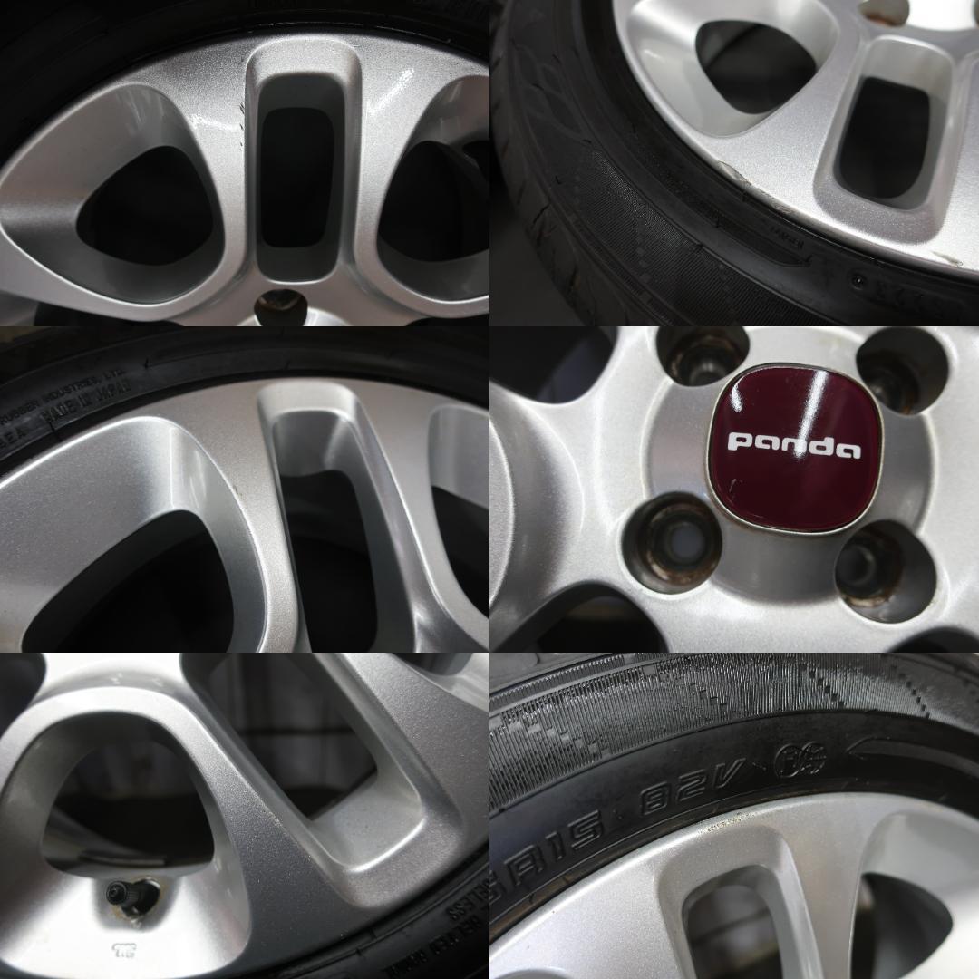 良好 FIAT PANDA フィアット パンダ PCD98 185/55R15