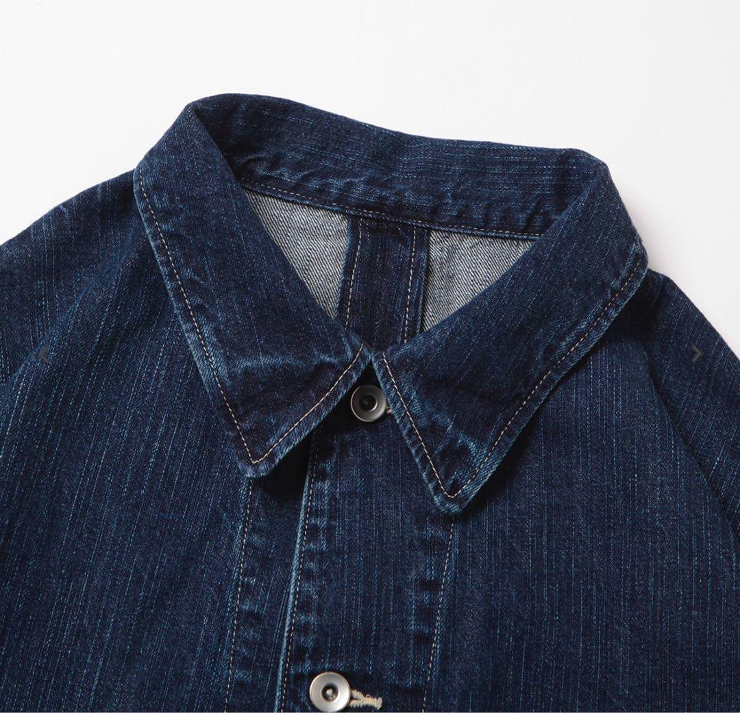 Porter Classic - STEINBECK DENIM COVERALLS (BLUE) / デニム