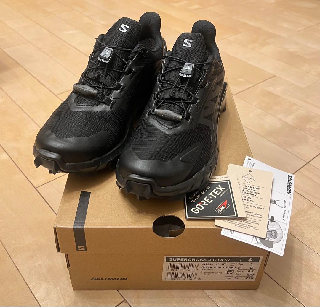 サロモン SUPERCROSS 4 GTX W レディース シューズ23.5cm