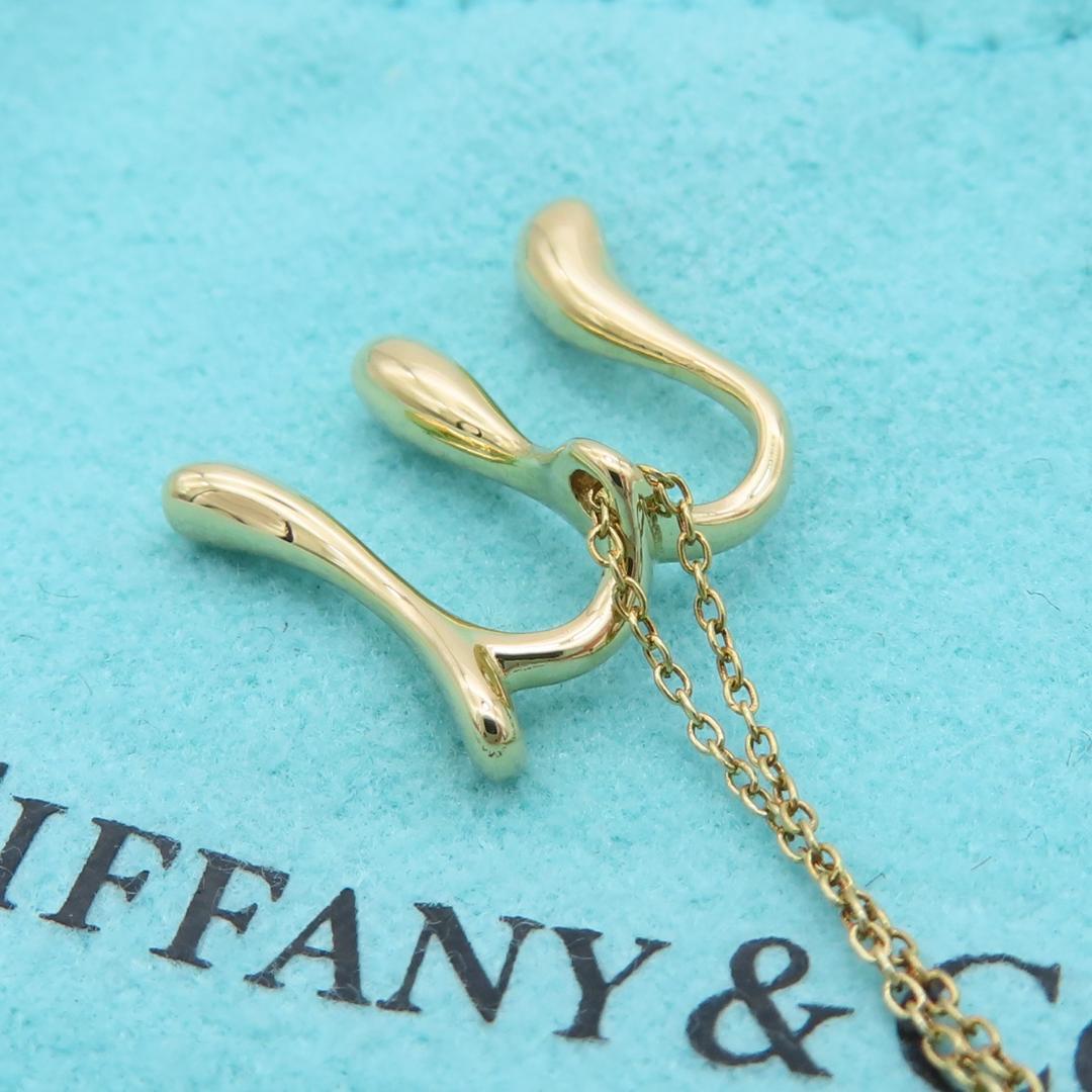 ティファニー ゴールド イニシャル M レター ネックレス K18 HA42 by ティファニー ゴールド イニシャル M レター ネックレス K18 HA42 by