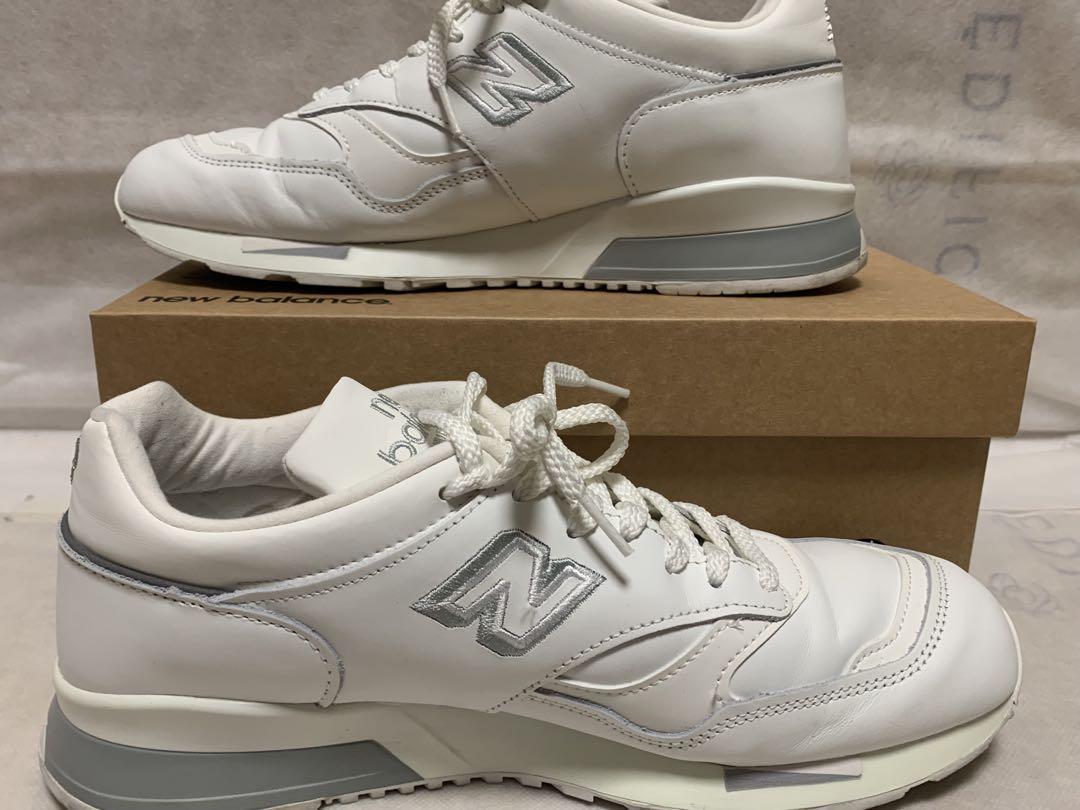 New Balance M1500WHI ホワイト レザー スニーカー
