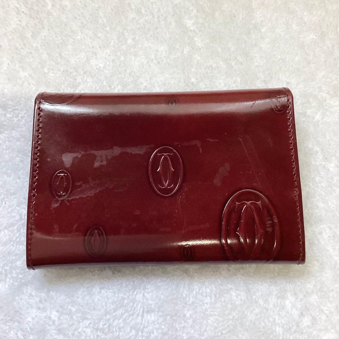 Cartier カルティエ ハッピーバースデー エナメル カードケース