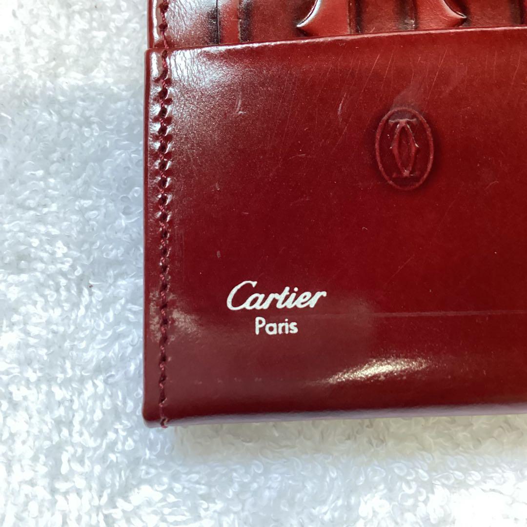 Cartier カルティエ ハッピーバースデー エナメル カードケース