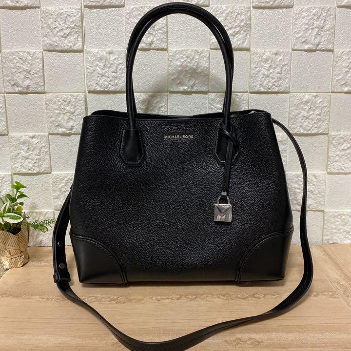 好評正規品 MICHAEL KORS ブラック ショルダーバッグ MK 2way 黒 OafqZ-m48782271026 通販大得価