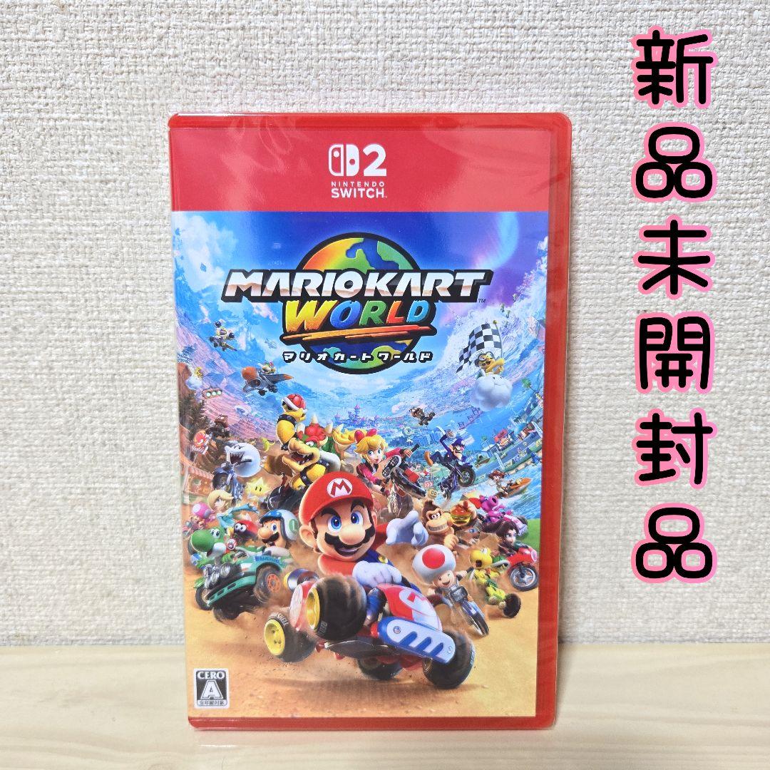 マリオカートワールド新品未開封 - メルカリ