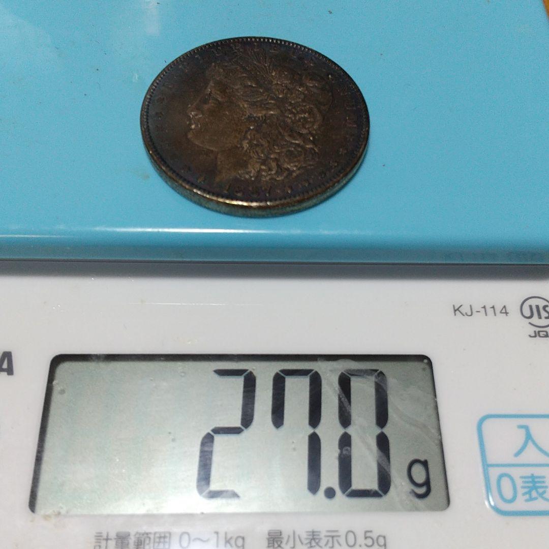 銀貨 コイン 古いお金 １ドル 昔のお金モルガンダラーNGC  スラブコイン古銭