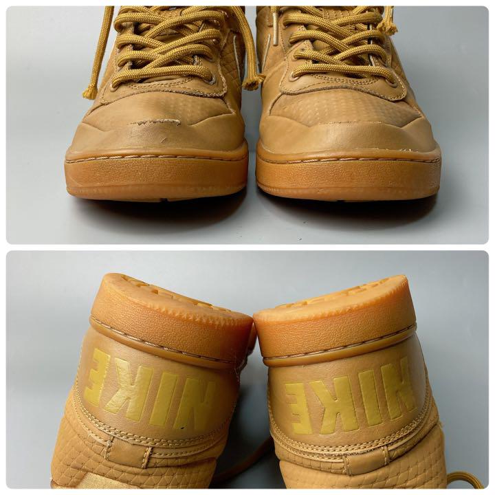 靴 NIKE COURT BOROUGH MID WINTER WHEAT 25.5