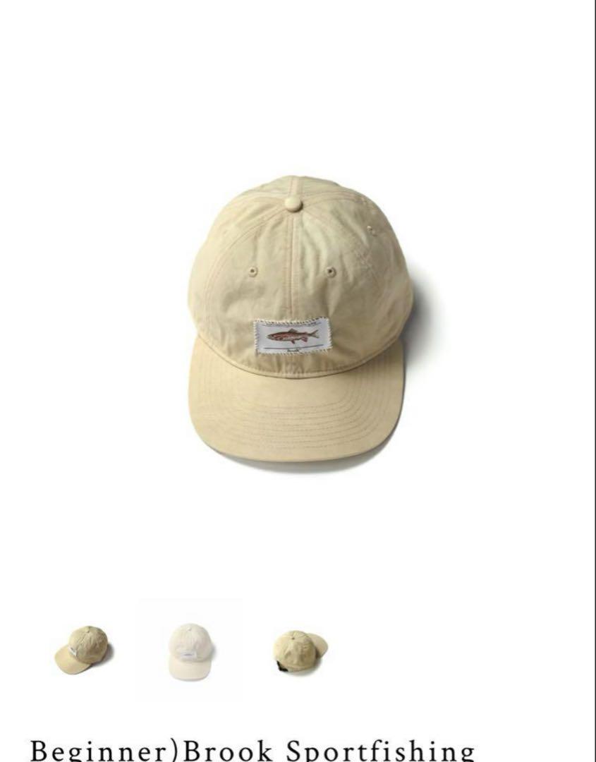 Brook Sportfishing TagCap ベージュキャップ