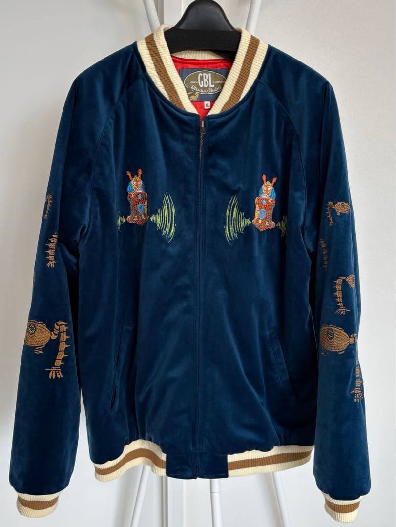 GBL 天空の城ラピュタ 別珍スカジャン サイズXLXL LL スタジオジブリ