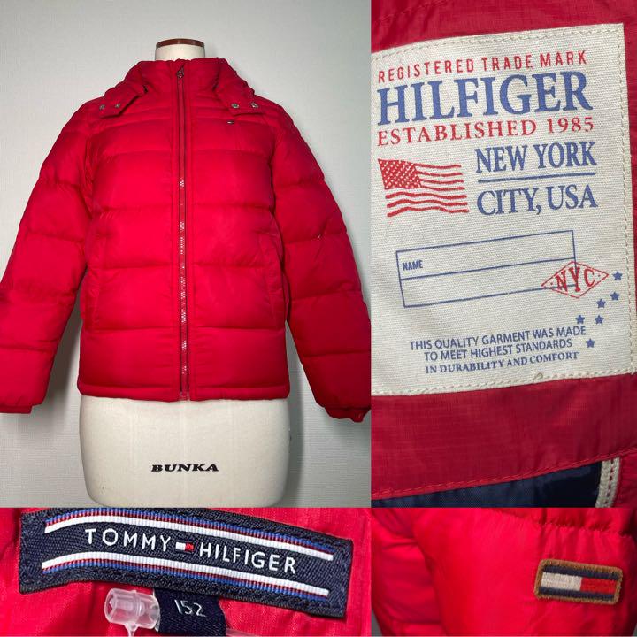 Tommy Hilfiger ダウンジャケット152cm赤